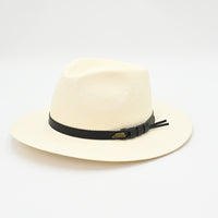 Panama Hat Indiana Style With Leather Strap