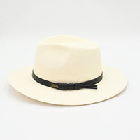 Panama Hat Indiana Style With Leather Strap