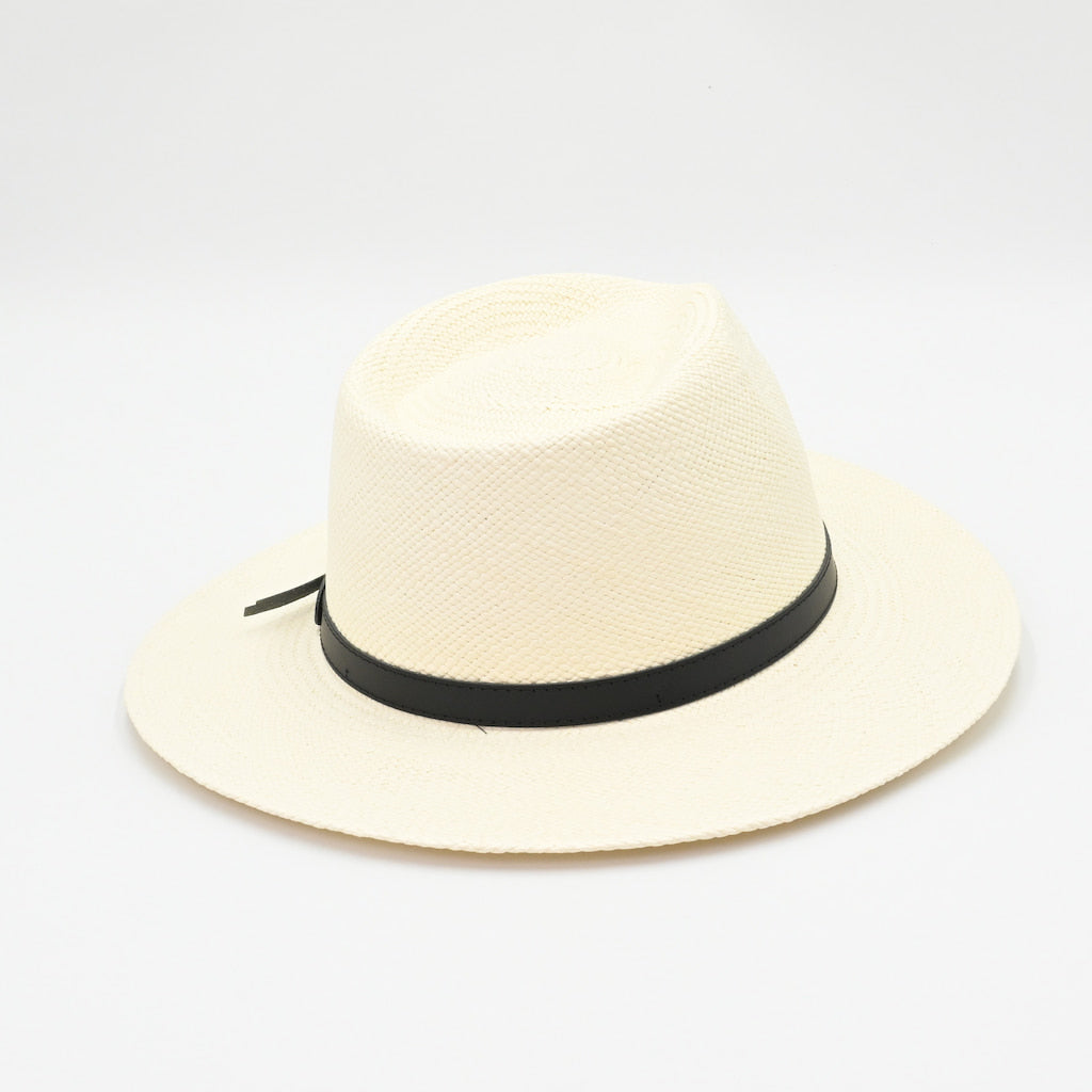 Panama Hat Indiana Style With Leather Strap