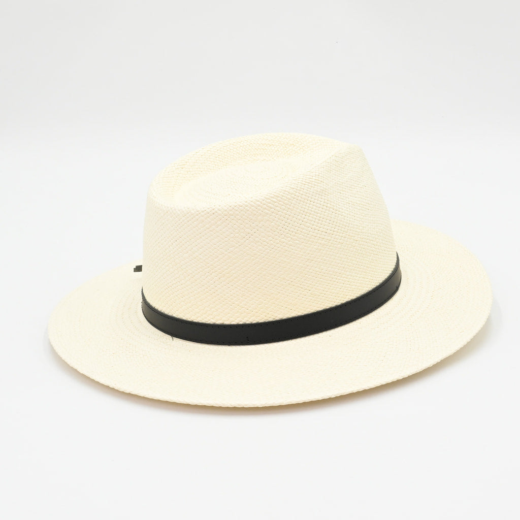 Panama Hat Indiana Style With Leather Strap