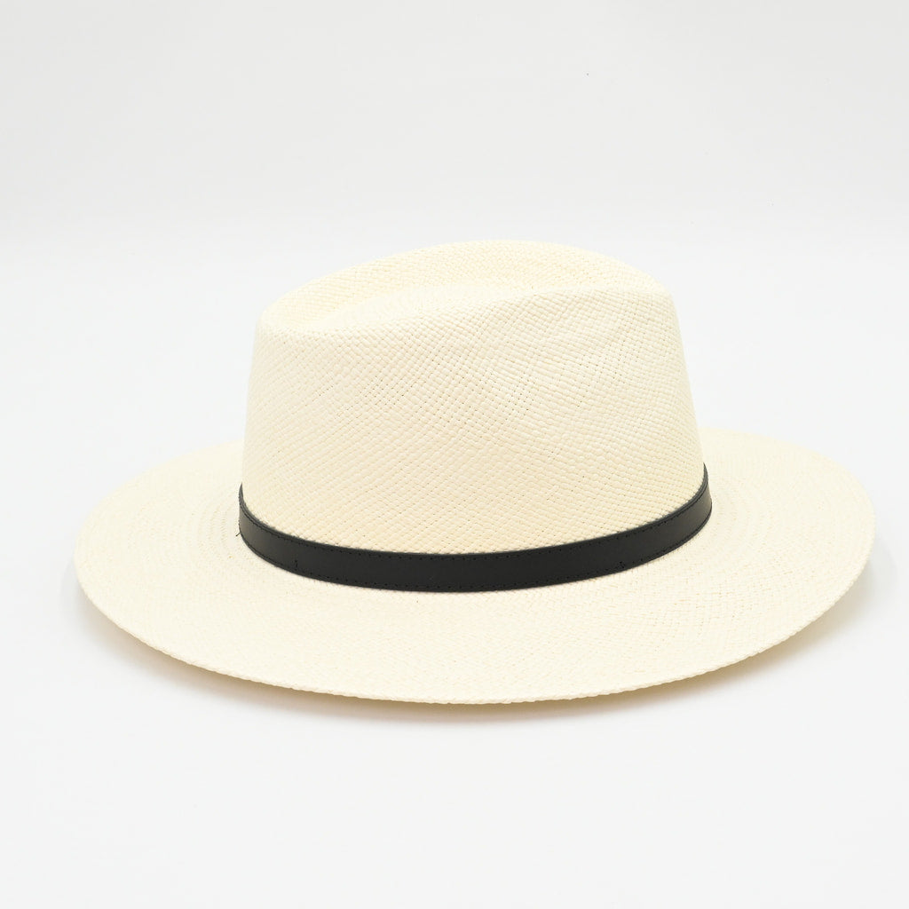 Panama Hat Indiana Style With Leather Strap