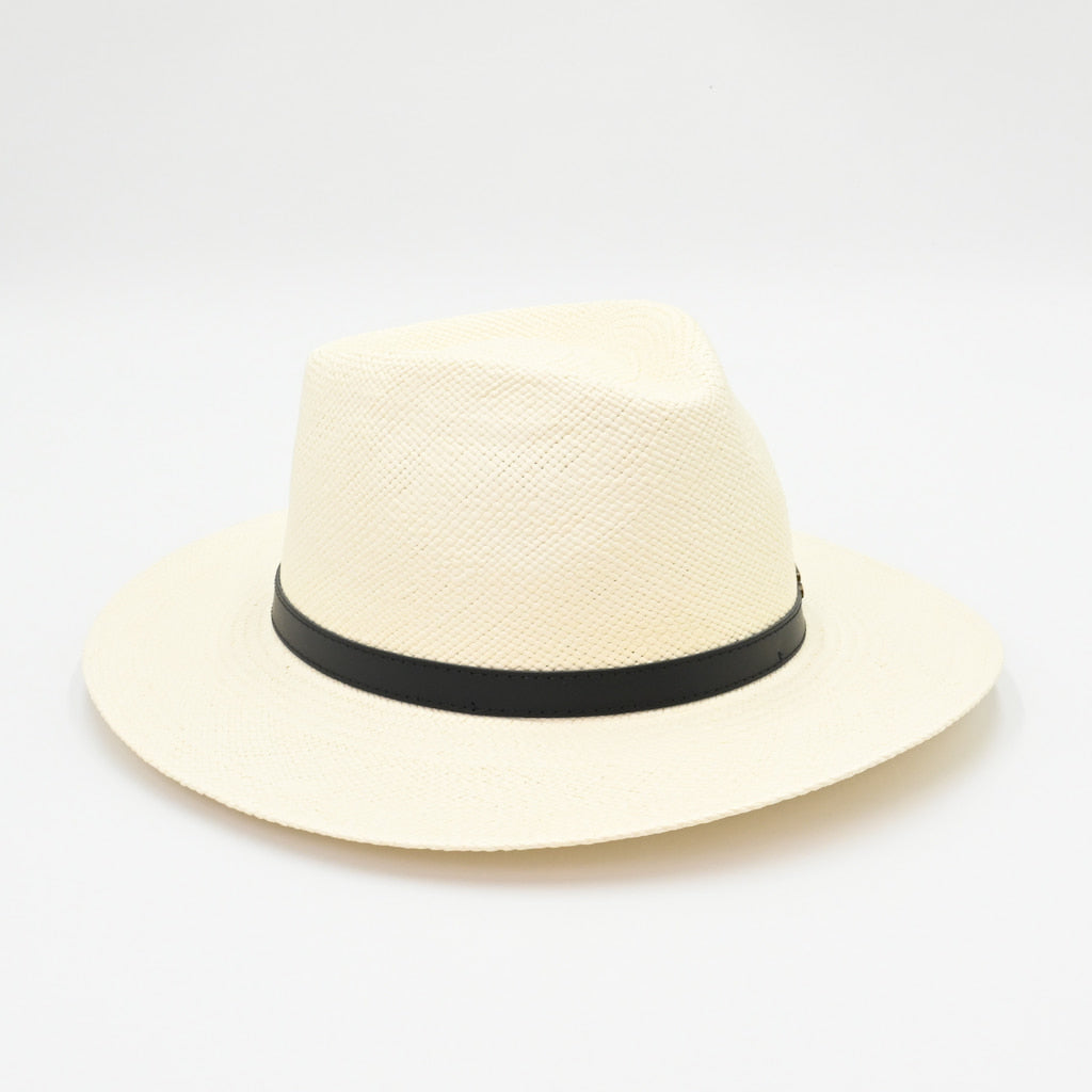 Panama Hat Indiana Style With Leather Strap