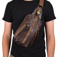 brown cross body