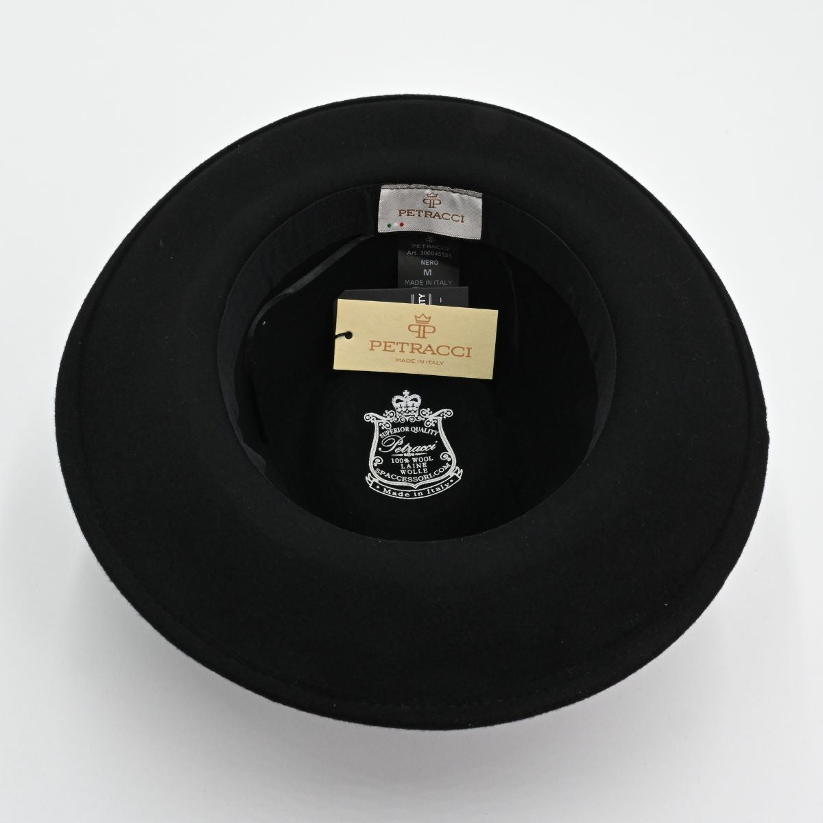 black 1930's hat