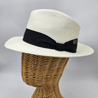 Panama Hat 1930's-Hat-Petracci-Cappello Fashion Company | Ivory/White