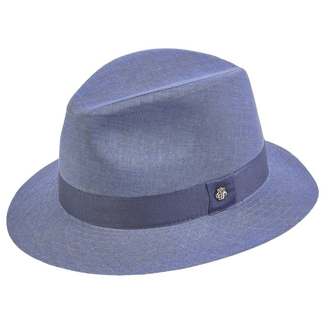 Linen Indiana Style Hat – Lightweight Italian Hat for Men Women