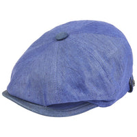 Blue Men’s lightweight summer newsboy cap