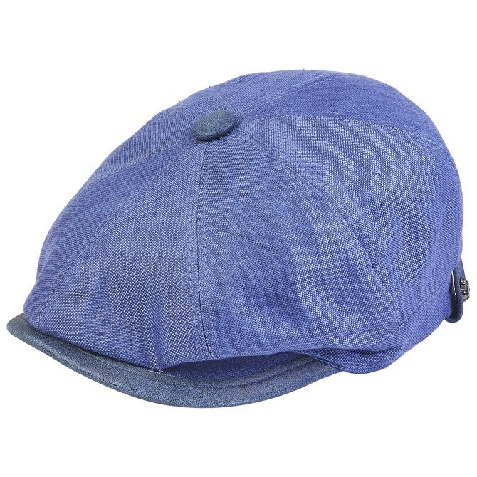 Blue Men’s lightweight summer newsboy cap