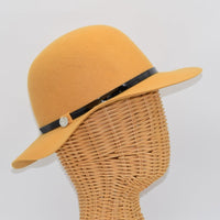 Pamela Women's Hat-Hat-Petracci-Cappello Fashion Company | Mustard