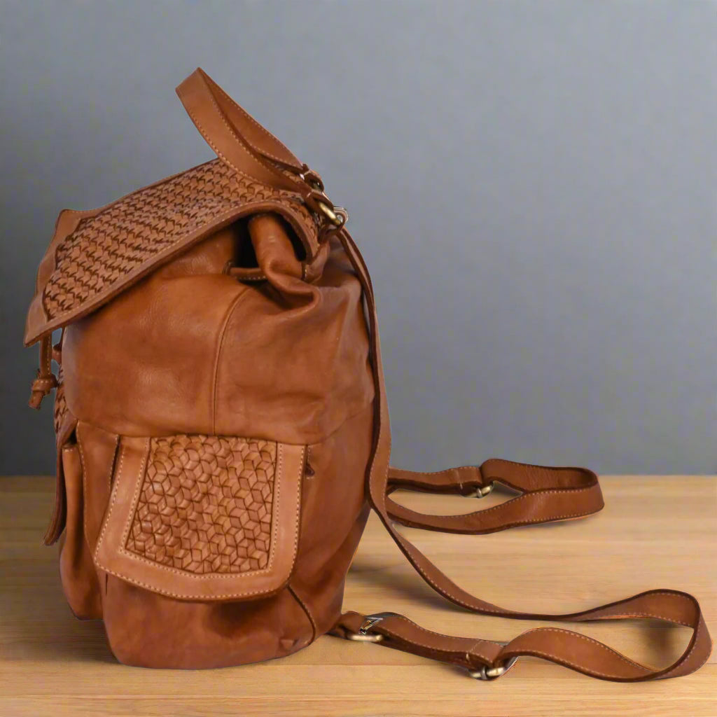 Cognac Backpack