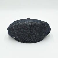 Blue Como Peaky Hat back view