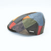 Leather Patchwork Cap