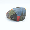 Leather Patchwork Cap