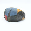 Leather Patchwork Cap