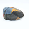 Leather Patchwork Cap