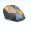 Leather Patchwork Cap