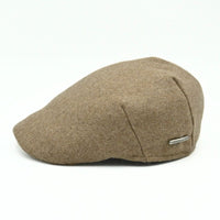 Black Solid Color Coppola Wool Cap side view