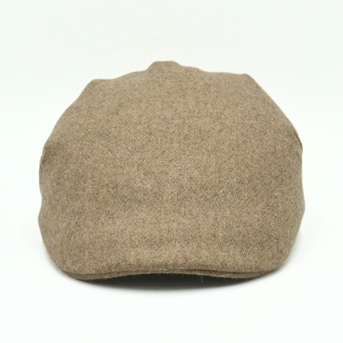 Black Solid Color Coppola Wool Cap front view