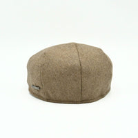 Black Solid Color Coppola Wool Cap Back view