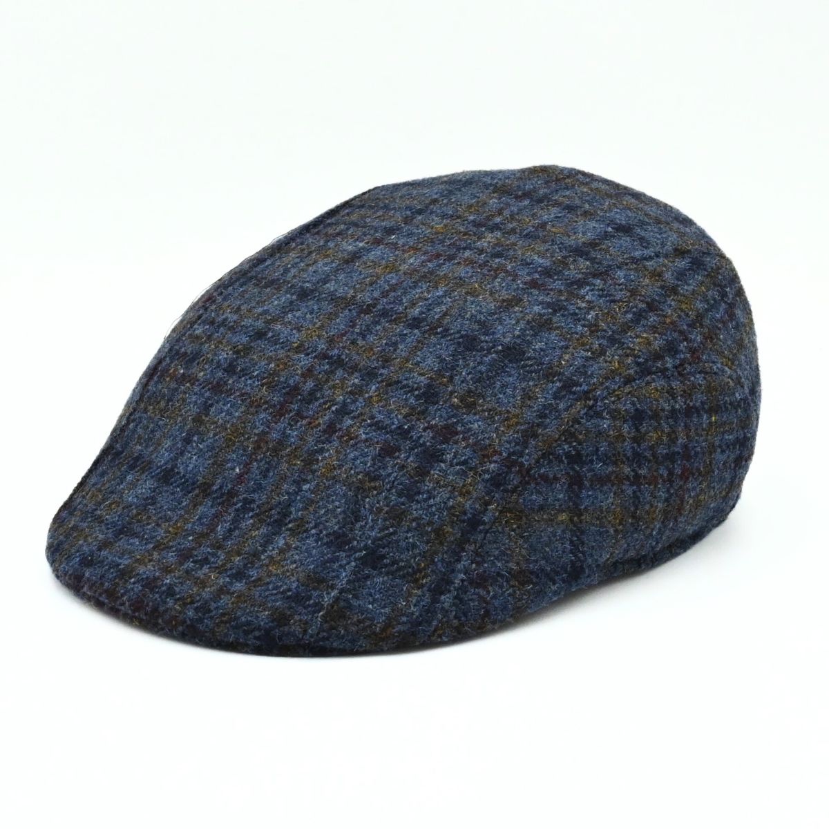 Blue Italian Wool Cap front view