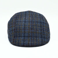 Blue Italian Wool Cap front view