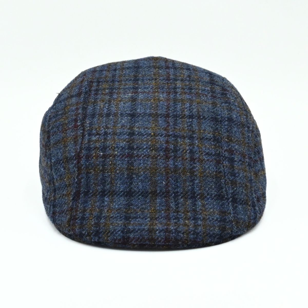 Blue Italian Wool Cap front view