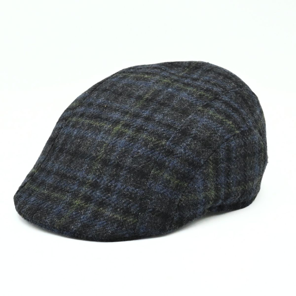 Italian Wool Plaid Flat Cap – Classic Italian Winter Hat – Cappello ...