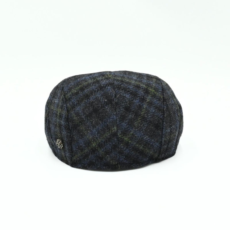 Italian Wool Plaid Flat Cap – Classic Italian Winter Hat – Cappello ...