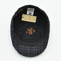 Gray Italian Wool Cap inside view