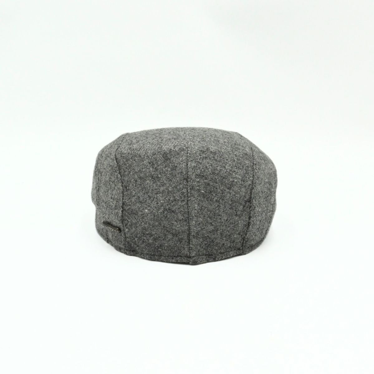 Gray Shetland Heritage Flat Cap back view