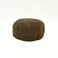 Brown Shetland Heritage Flat Cap back view