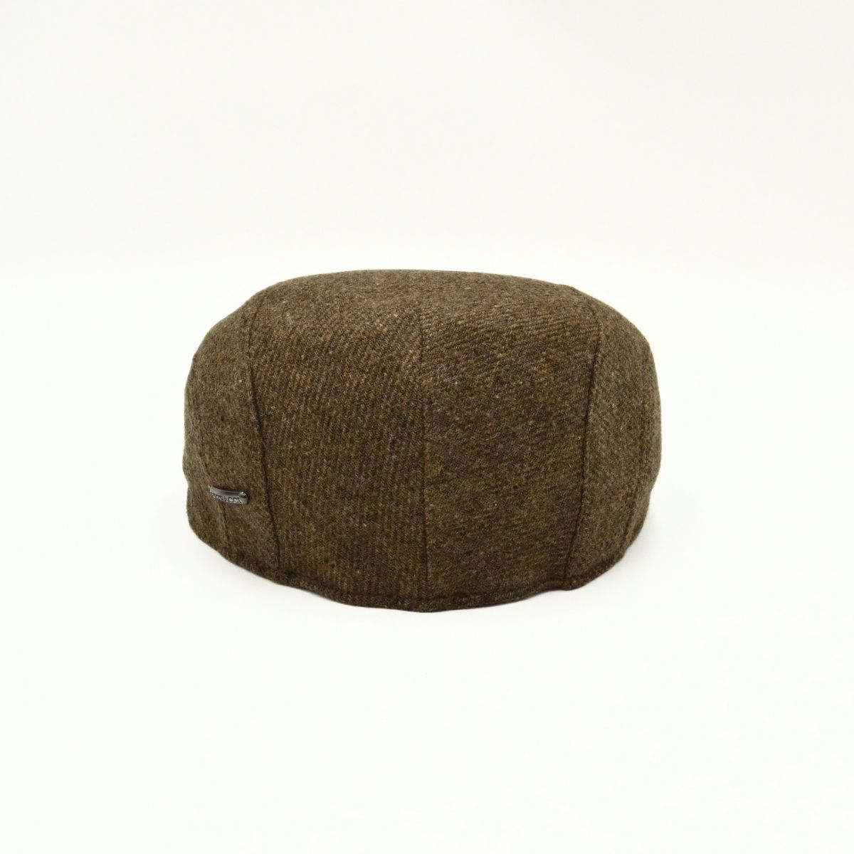 Brown Shetland Heritage Flat Cap back view