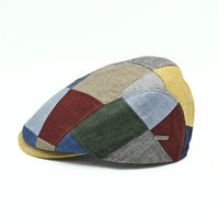 Burano Patchwork Linen Cap