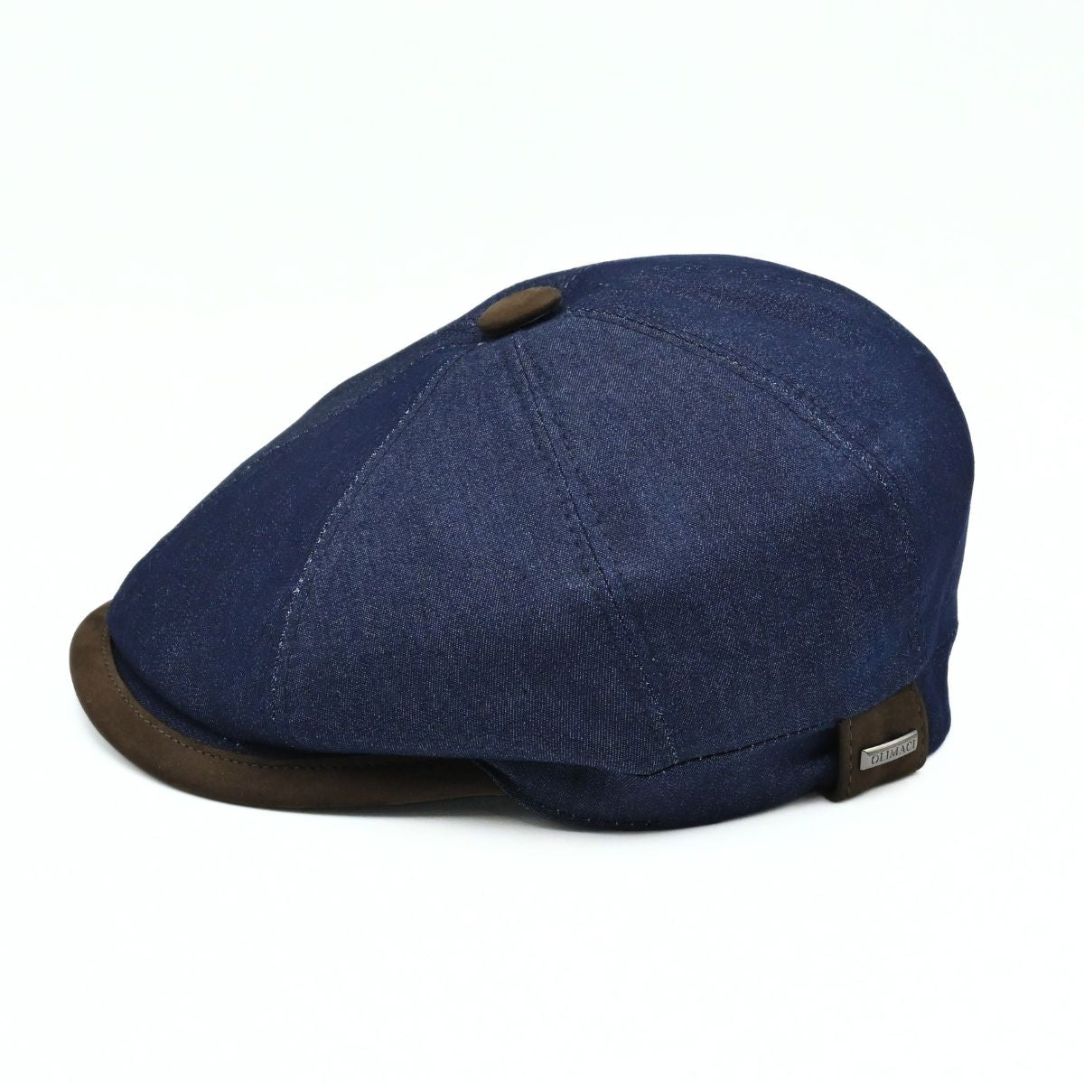 Recco Denim Newsboy Hat – Italian Heritage Cap | Cappello Fashion