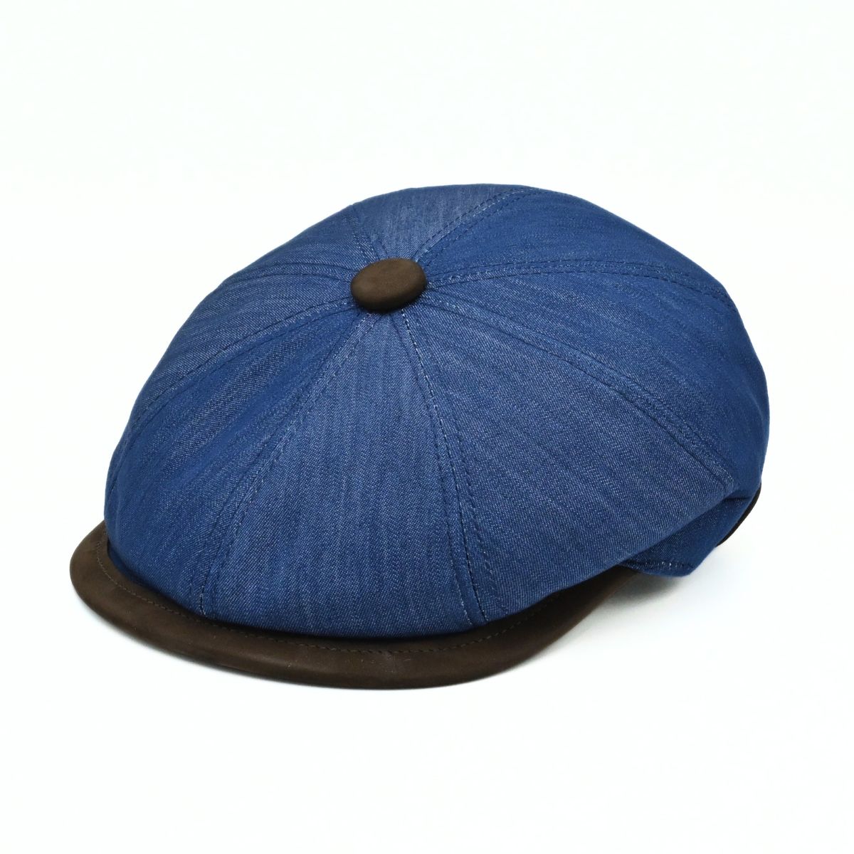 Genova Denim Newsboy Hat