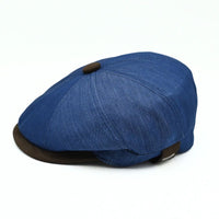 Genova Denim Newsboy Hat