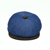 Genova Denim Newsboy Hat