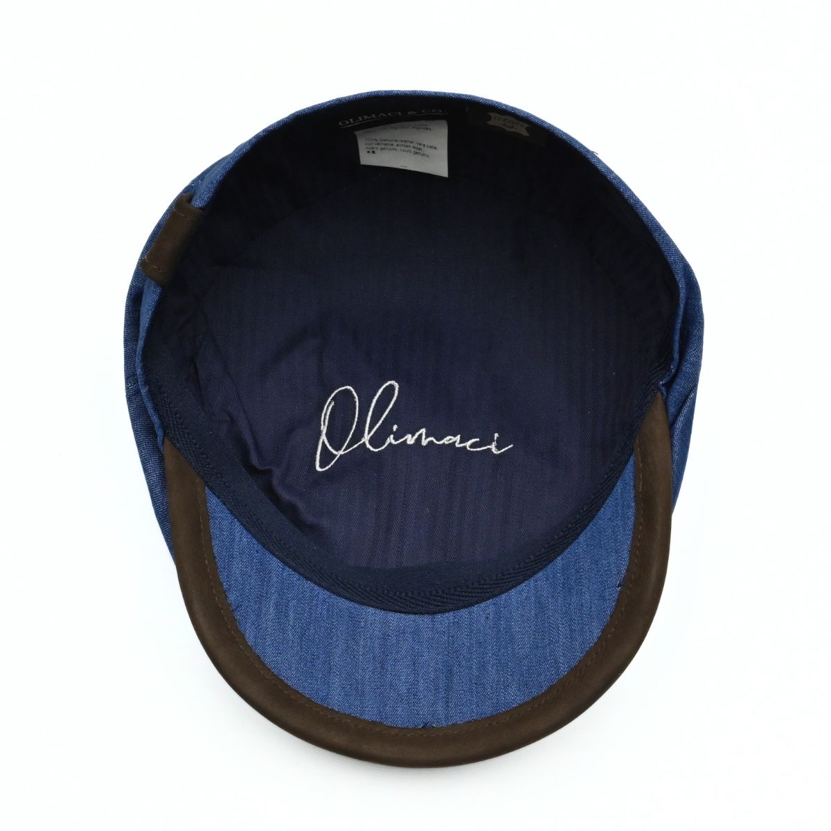 Genova Denim Newsboy Hat