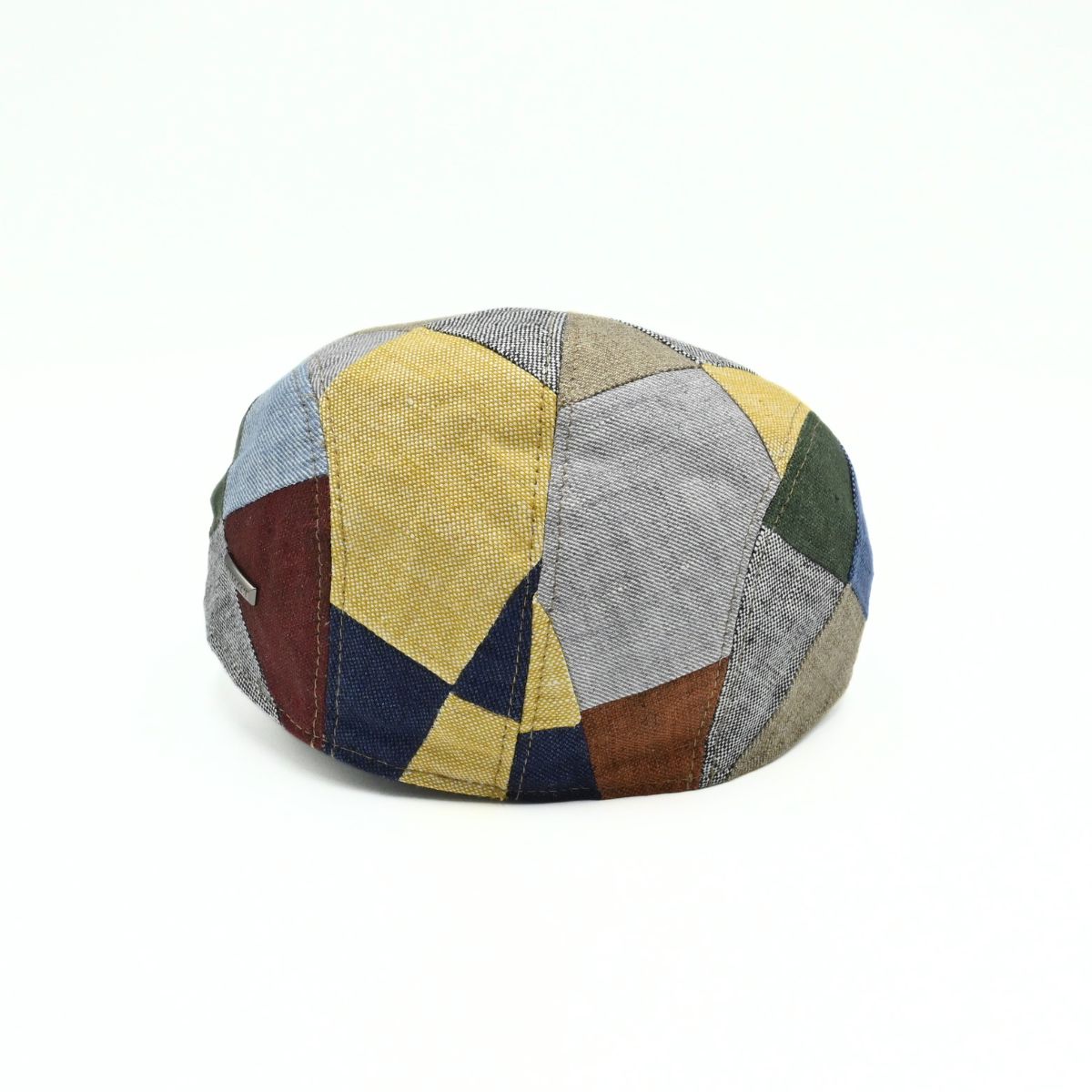 Burano Patchwork Linen Cap