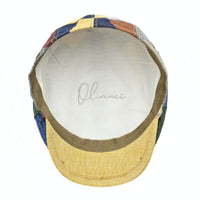 Burano Patchwork Linen Cap