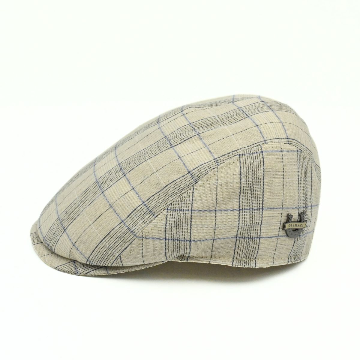Beige Bartolomeo Cap on white background