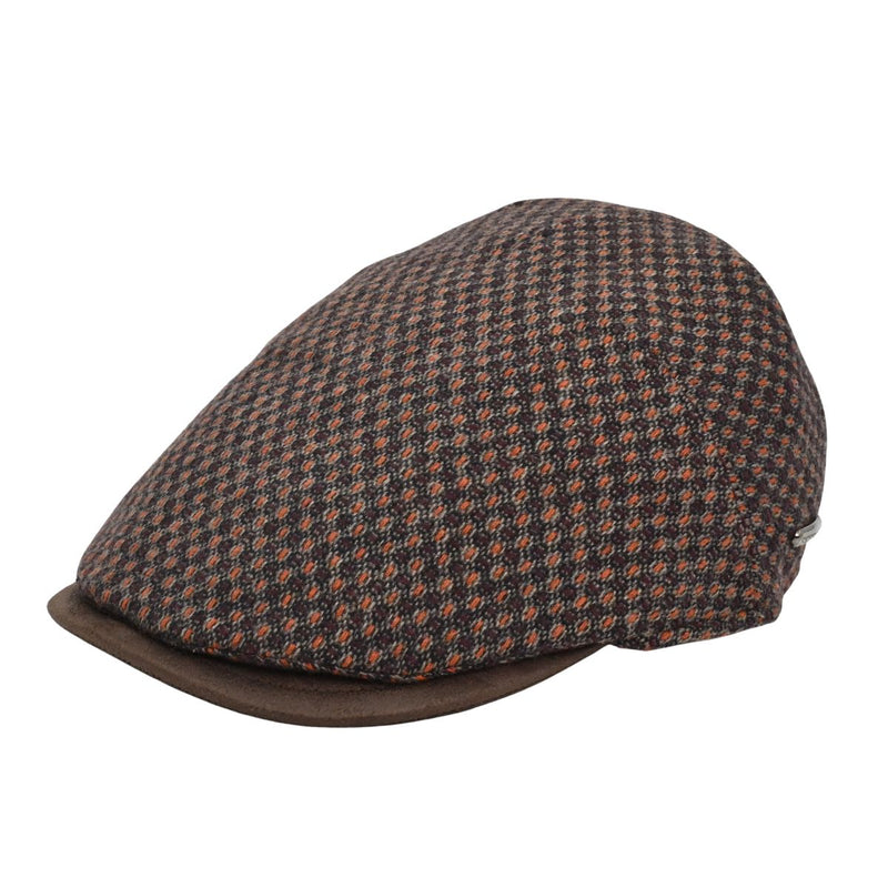 Bordo Alberona Flat Cap front view