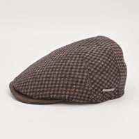 Bordo Alberona Flat Cap side view