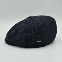 Navy Liguria Peaky Style Hat side view