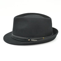 Black Alpine Hat Side view