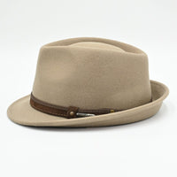 Beige Alpine Hat side view