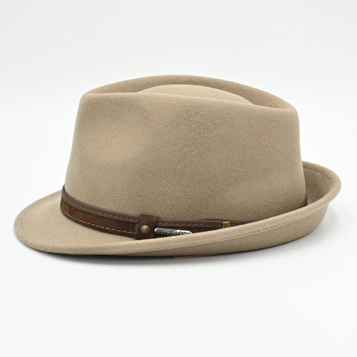 Beige Alpine Hat side view