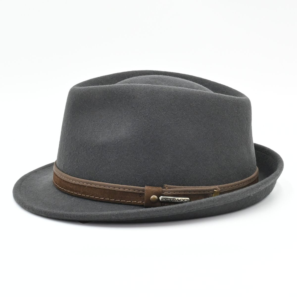 Grey Alpine Hat side view