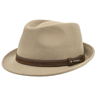 Beige Alpine Hat front view