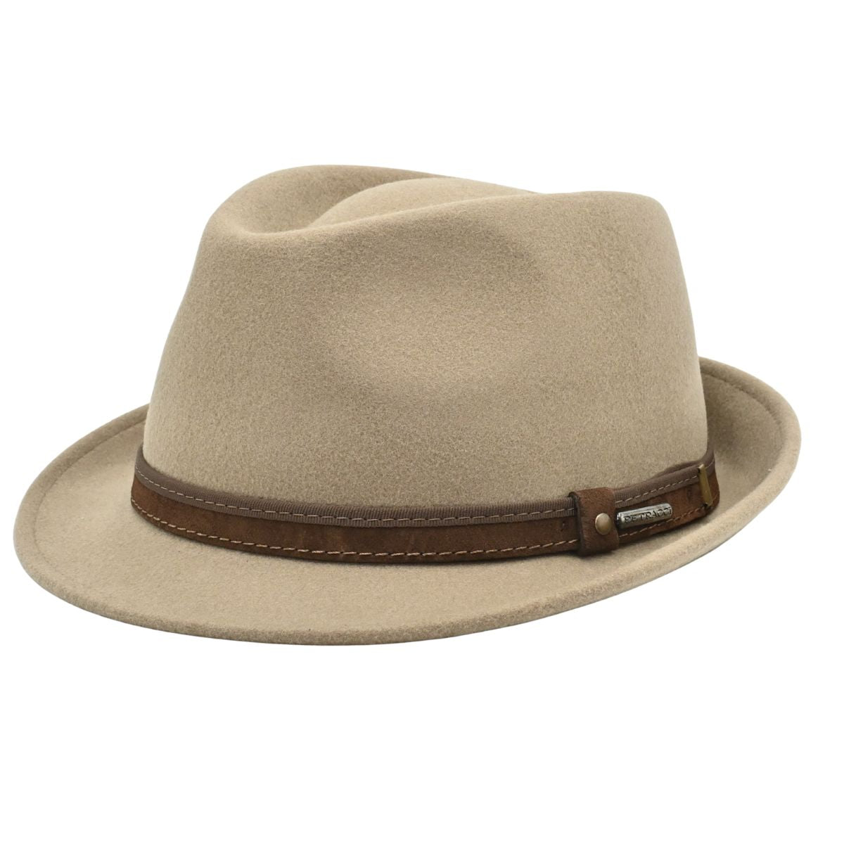 Beige Alpine Hat front view